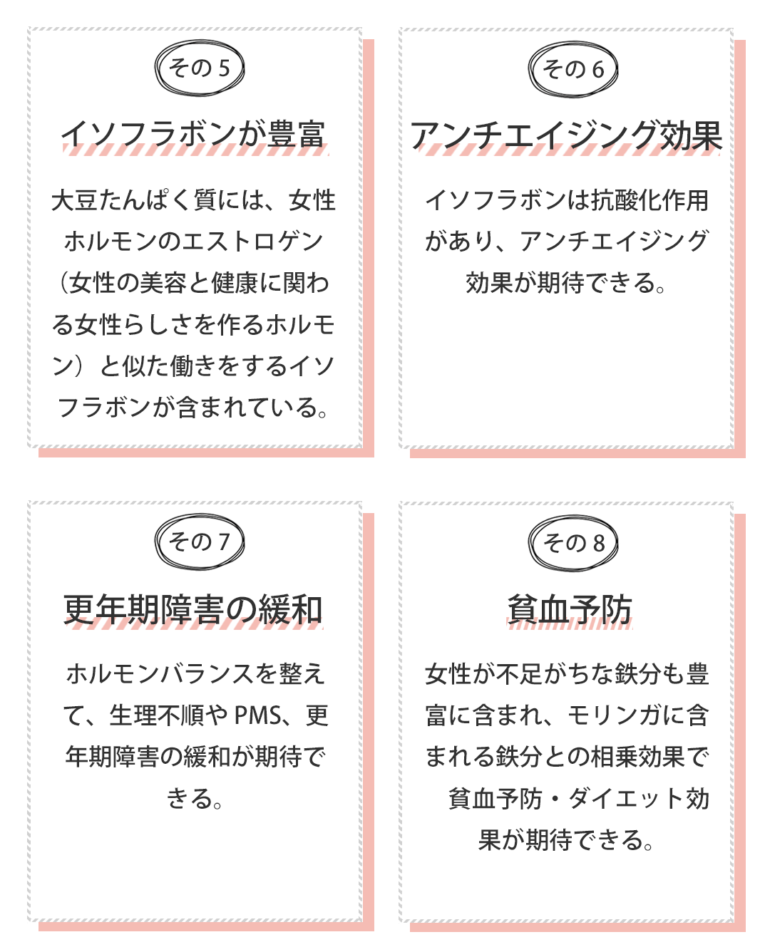 モリンガソイプロテイン4つのポイントその4-2